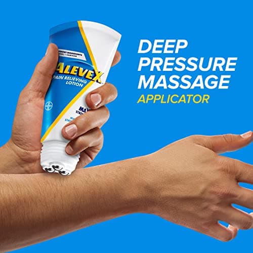 AleveX Topical Pain Relief Lotion with Rollerball Applicator - Long Lasting Arthritis and Muscle Pain Relief, 2.5 oz — view 4
