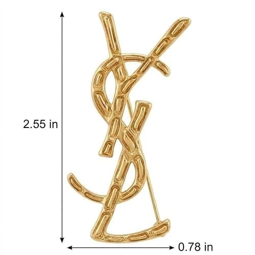 Women's brooches and pins, including vintage-style gold brooches with twisted designs, as well as elegant scarf and shawl-collar brooches—accessories that add a touch of style to dresses, coats, and jackets — view 4