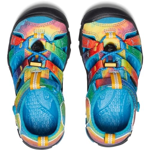 KEEN Little Kid's Seacamp 2 CNX Closed Toe Sandal, Vivid Blue/Original Tie Dye, 11 LK (Little Kid's) US — view 5