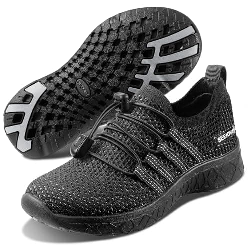 SEEKWAY Hiking Water Shoes for Kids and Toddler - Quick Dry Aqua Shoes and Barefoot for Surf Swim Beach Pool Kayak Sport Accessories, Camping Essentials Non-Slip for Boys Girls Sizes