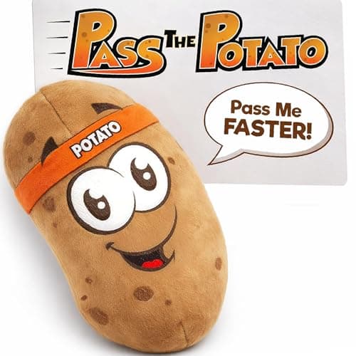Move2Play, Pass The Potato | Hilariously Wild & Fun | Active Family Game for Kids Ages 3-8+ | Indoor Outdoor Toss Game | Party Games for Boys & Girls | Camping Travel Fun