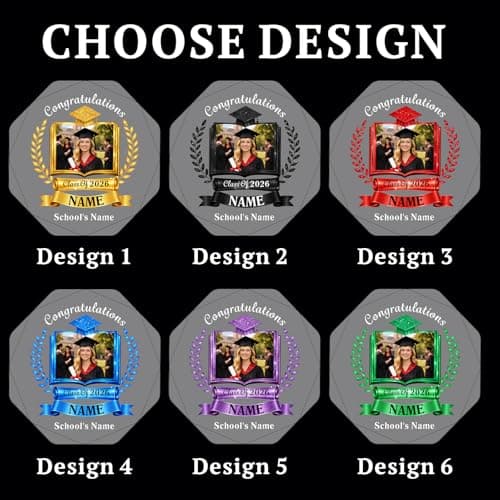WFR Personalized Crystal Graduation Trophy for Class of 2026, Custom Graduation Gift for Him Her, Senior High School College Graduate Award, Teacher Appreciation Keepsake (Style 02) — view 4