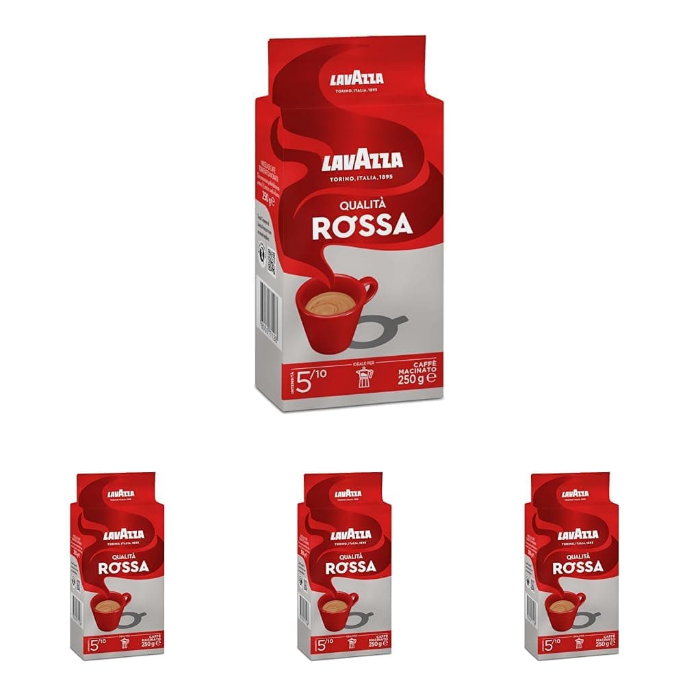 Lavazza, Crema e Gusto Classico, Café Molido Natural, Ideal para Cafetera Italiana, de Filtro y Francesa, con Notas Aromáticas de Especias, Arábica y Robusta, Intensidad 7, Tueste Oscuro, 250 g — view 8