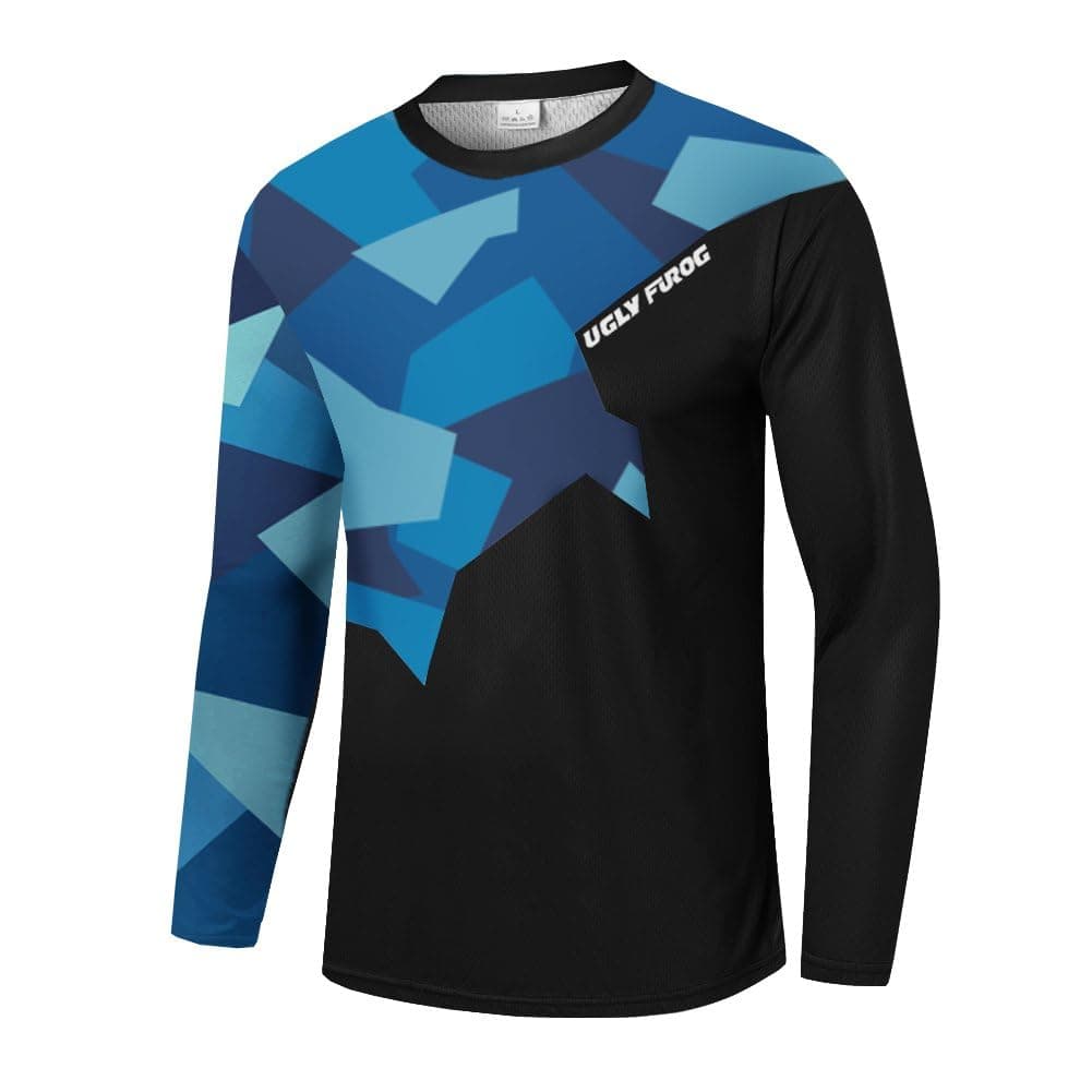 UGLY FROG Downhill Jersey Mens Bike Wear Rage Cycling/Motocross Clothes Mountain Bike Shirt MTB BMX — view 10