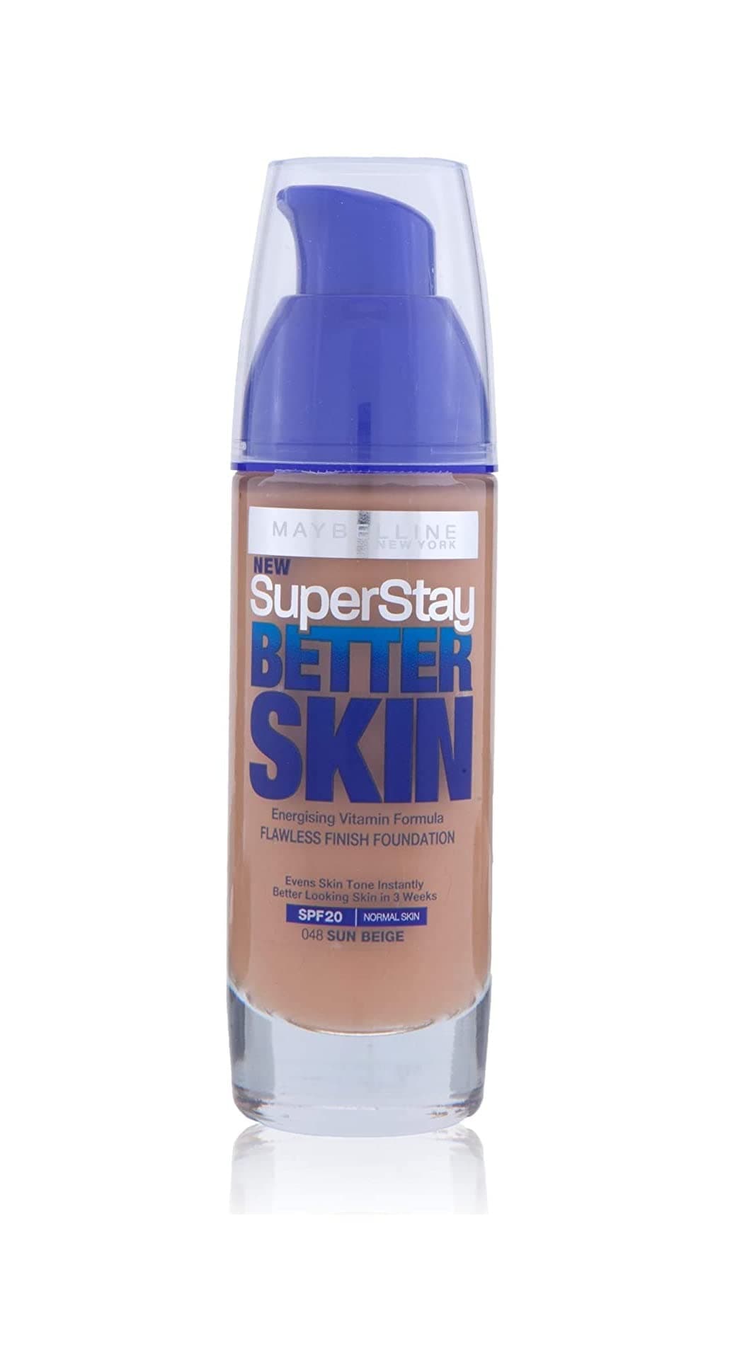 Maybelline New York Super Stay Active Wear, waterproof foundation with high coverage, long-lasting facial make-up for light skin types, colour: No. 10 Ivory (Light), 1 x 30 ml — view 14