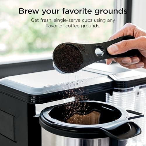 Ninja Specialty Coffee Maker | Includes 10-Cup Carafe, Fold-Away Frother, Permanent Filter & Removable, Dishwasher Safe Reservoir | 6 Brew Styles, 8 Cup to Travel Mug to Pot Sizes | Black | CM401 — view 2