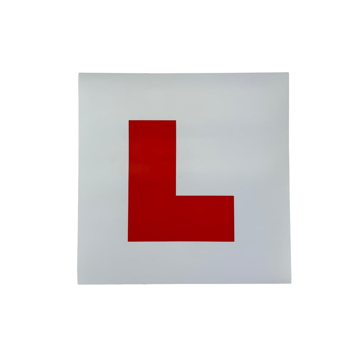AA Magnetic L Plate, White, Pack of 2