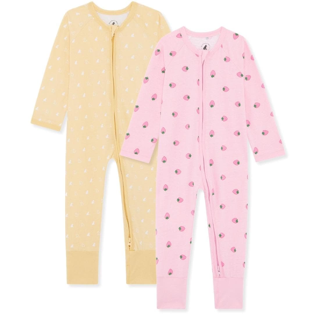 Bramble & Bear Pijama Bebé Niño y Niña (Packs de 2) - Algodón Orgánico. Pijamas Enteros para Bebés Supersuaves — view 7