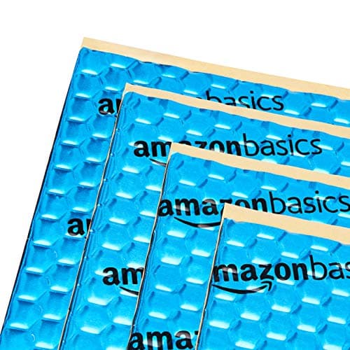 Amazon Basics Car Sound Deadener, 24.9cm x 39.9cm (34-Piece)