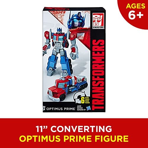 Transformers Toys Heroic Optimus Prime Action Figure - Timeless Large-Scale Figure, Changes into Toy Truck - Toys for Kids 6 and Up, 11-inch (Amazon Exclusive) — view 4