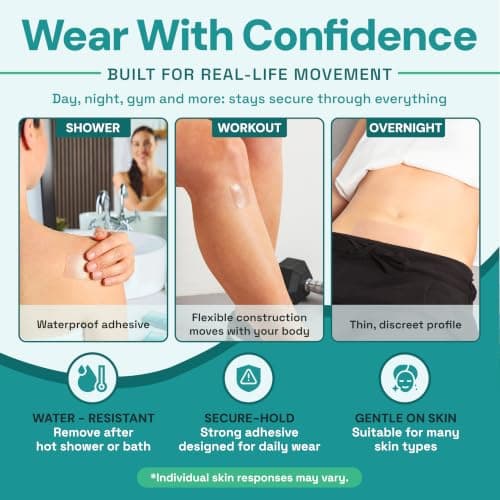 Scar Tape for Scar Treatment, Scar Patches, Silicone Scar Sheets Scar Patches for Surgical Scars, C Section Scar Silicone Strips, Silicone Tape Medical Grade Aloe Vera Scar Tape, for Face and Body — view 3