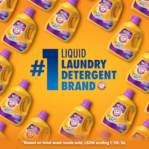ARM & HAMMER Plus OxiClean with Odor Blasters Liquid Laundry Detergent