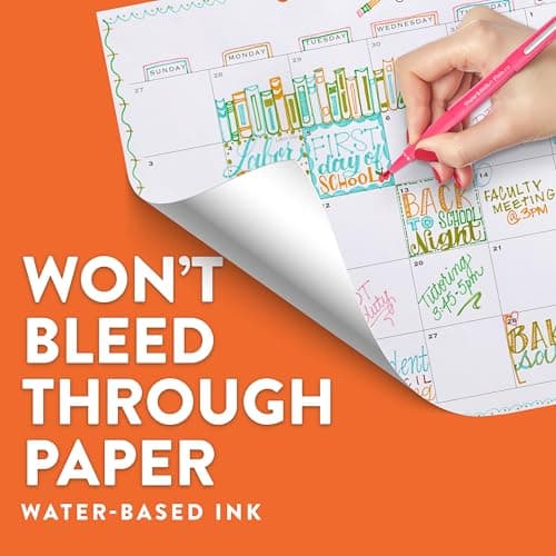Paper Mate Flair Felt Tip Pens, Medium Point (0.7mm), 12 Count - For Arts & Crafts, Note-Taking, Journaling, School Supplies for Teachers & Students — view 2