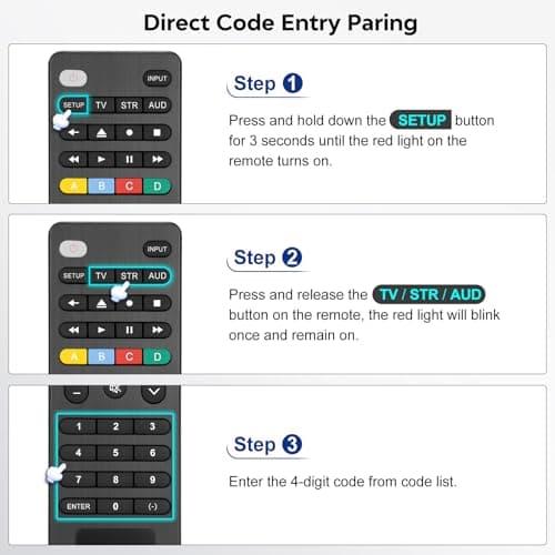 Universal-TV-Remote-Control Compatible with Samsung/LG/Vizio/TCL/Hisense/Sony/Philips/Onn/Sharp/Element/Westinghouse/Sanyo/Emerson TV and More Brand Smart TVs — view 4