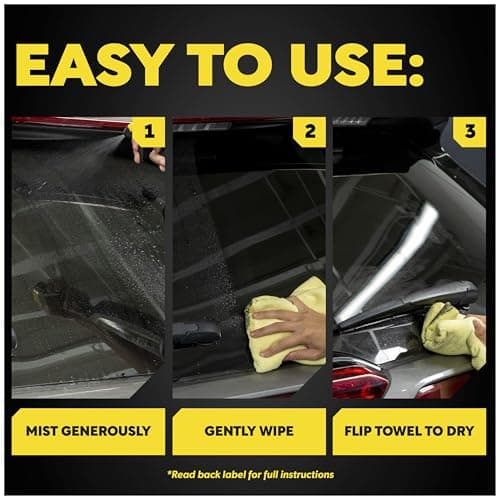 Meguiar's Ultimate Quik Detailer, Mist & Wipe Car Detailing Spray, Removes Light Contaminants, Boosts Shine, and Adds Water Beading, Quick Detailer Spray that Keeps Paint and Wax Looking Fresh, 24 Oz — view 5