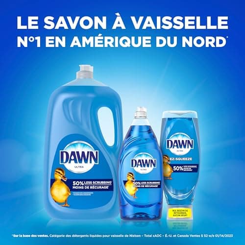 Dawn Ultra Dish Soap Refill, Antibacterial Hand Soap & Dishwashing Liquid, Apple Blossom Scent, 2.64 L (Package Look May Vary) — view 4