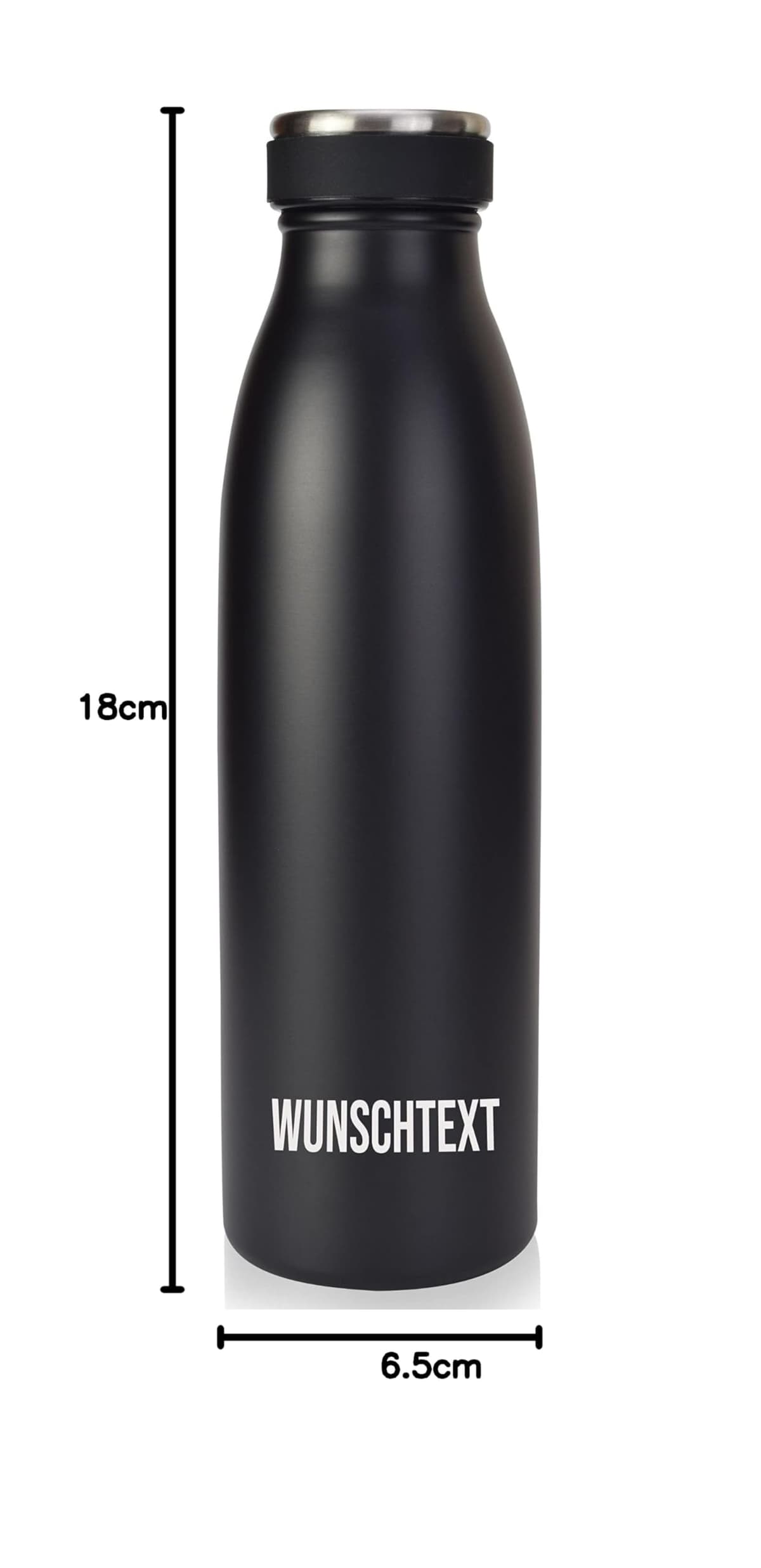 Milu Botella de acero inoxidable de 350ml 500ml 750 ml 1 L 1,5 L botella de agua aislada, termo a prueba de fugas, doble pared, apta para ácido carbónico + cepillo de limpieza (Azul Violeta, 350ml) — view 130