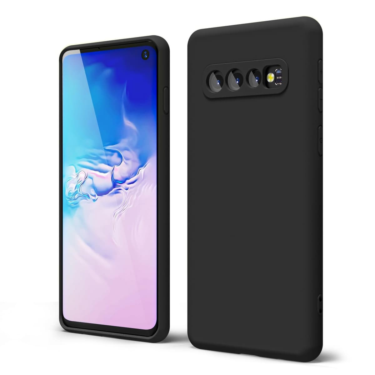 oakxco for Samsung Galaxy S23 Phone Case Liquid Silicone,Cute Thin Slim Soft Rubber TPU Plain Smooth Gel Cover for Women Girl Aesthetic Design, Matte Solid Protective & Shockproof, Burgundy Plum Wine — view 399