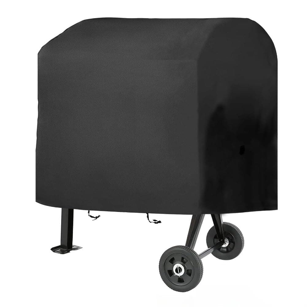Funda para hormigonera, 130 x 80 x 110 cm, exterior, para protección, impermeable y resistente al polvo, tela Oxford 210D/420D, color negro — view 2
