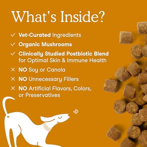 Fera Pets Dog Allergy & Immune Support with Turkey Tail Mushroom, 90 Chews — view 3