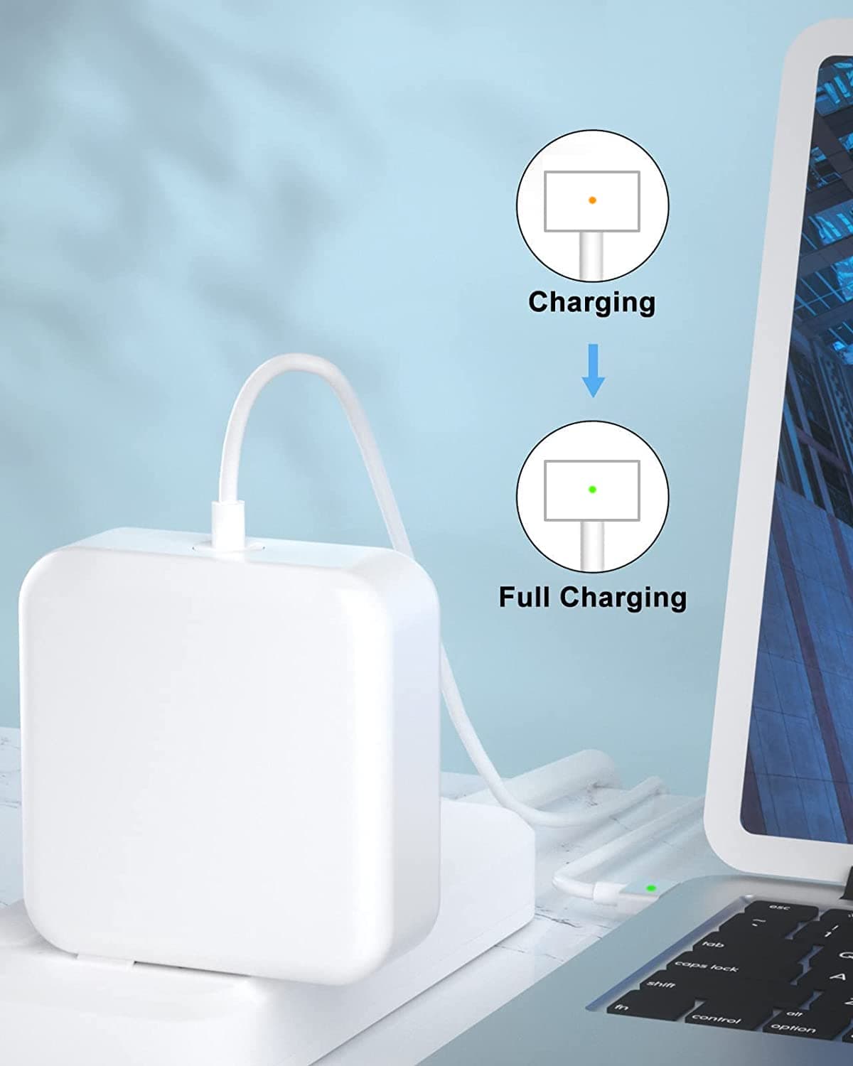 NSPENCM 85W Mac Book Pro Charger, Replacement AC 85w 2T-Tip Connector Power Adapter,Laptop Charger Compatible with MacBook pr — view 3