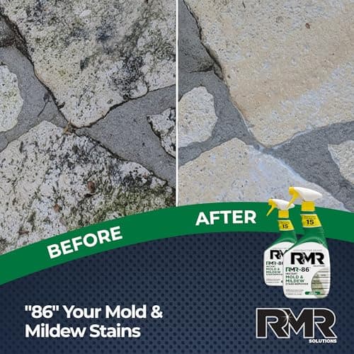 RMR-86 Instant Mold and Mildew Stain Remover Spray - Scrub Free Formula, 2 Pack - 32 oz — view 6