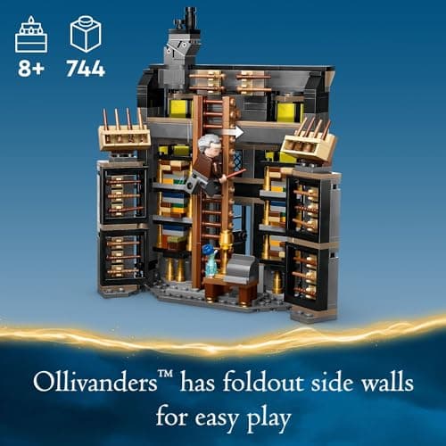 LEGO Harry Potter Ollivanders & Madam Malkin's Robes Building Toys - Harry Potter Toys for Kids, Boys & Girls, Age 8+ - Birthday Gift - 76439 — view 2