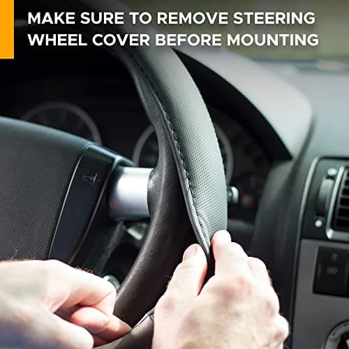 EcoNour 2 in 1 Car Steering Wheel Desk | Steering Wheel Tray for Laptop Car Mount with Pen Holder | Food Tray for Eating with Drinks Holder | Multipurpose Travel Accessories — view 3