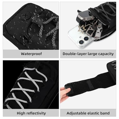 Electric Dirt Bike Bag for Surron LBX Tuttio Soleil 01 Yozma IN10 eRide Pro SS SR S, Waterproof Double Layer Motorcycle Storage Pouch with Adjustable Elastic Band for Phone ID Keys Drinks — view 5