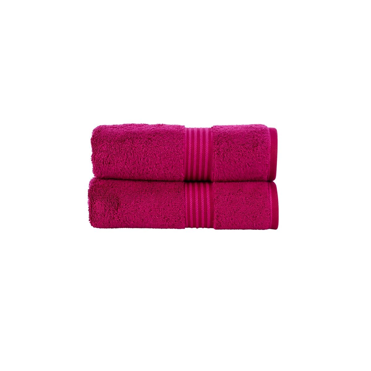 Christy Supreme Hygro 2 Hand Towels Set | Mineral Blue | 100% Luxury Supima Cotton | Ultra Soft | Super Absorbent | 650GSM | Plush and Long Lasting — view 13