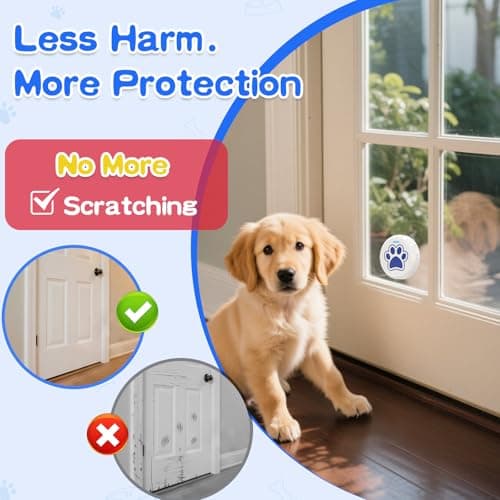 ChunHee Dog Bells Potty Training - Dog doorbell with 36 Custom Sounds Chew-Proof & Adjustable Volume (0-115dB) Puppy Training to Go Outside (Blue, 1 Pack) — view 4