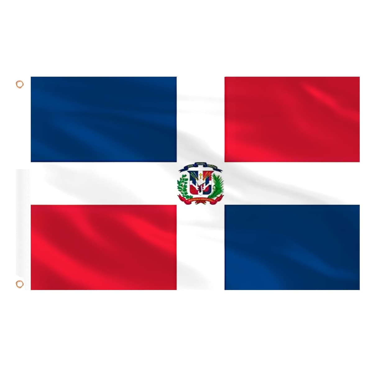 AhfuLife Bandera de España 90cm x 150cm, 2 Piezas Bandera Española con Agujeros de Latón en Ambos Lados, para Decoraciones de Fiestas, la Copa del Mundo, Día Nacional, Jardín, Calle — view 38