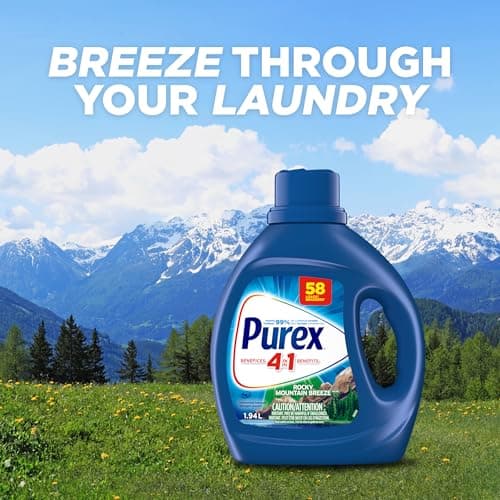 Purex Rocky Mountain Breeze Liquid Laundry Detergent, 1.94L/58 Loads — view 3