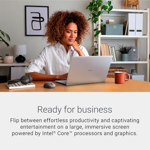 Dell 16 Laptop DC16251-16.0-inch 16:10 FHD+ Display, Intel Core 7 150U, 16GB DDR5 RAM, 1TB SSD, Intel Graphics, Windows 11 Home, Onsite Service - Platinum Silver (Metal Chassis) — view 4