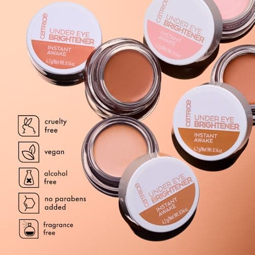 Catrice | Under Eye Brightener | Conceal & Brighten Dark Circles | With Hyaluronic Acid & Shea Butter | Vegan, Cruelty Free & Paraben Free (010 | Light Rose) — view 4