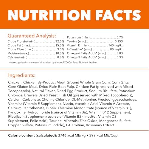IAMS Proactive Health Dry Cat Food, Healthy Cat Food Dry Recipe for Adults, with Chicken 3.5 lb. Bag — view 7