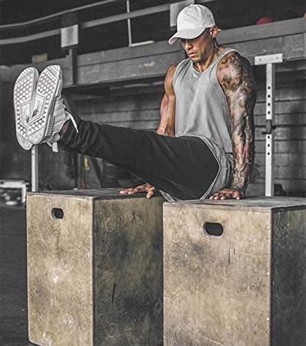 COOFANDY Men's 3 Pack Quick Dry Workout Tank Top Gym Muscle Tee Fitness Bodybuilding Sleeveless T Shirt — view 2