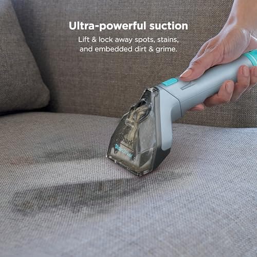 Shark Stain Striker, Portable Carpet, Upholstery and Area Rug Cleaner, 4 Tools, Full Size Solutions, Stain and Odor Remover, Blue, 1 Count — view 4