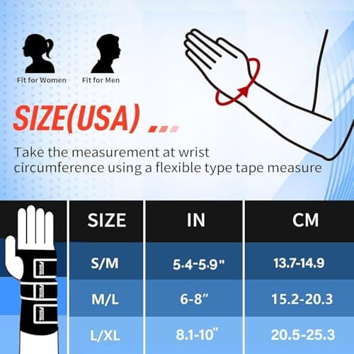 FEATOL Wrist Brace Hand Brace, Carpal Tunnel Wrist Splint Night Support for Women Men, Pain Relief Support -Tendonitis, Arthritis, Sprain, Right Hand, Small/Medium — view 5