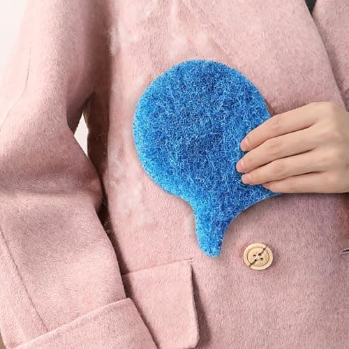 Reusable Pet Hair Remover for Laundry Set of 6, Effective Cat & Dog Hair Remover for Washer & Dryer, Lint and Fur Catcher for Washing Machine, for Clothes, Bedding, All Fabrics (Blue（8pcs）) — view 4