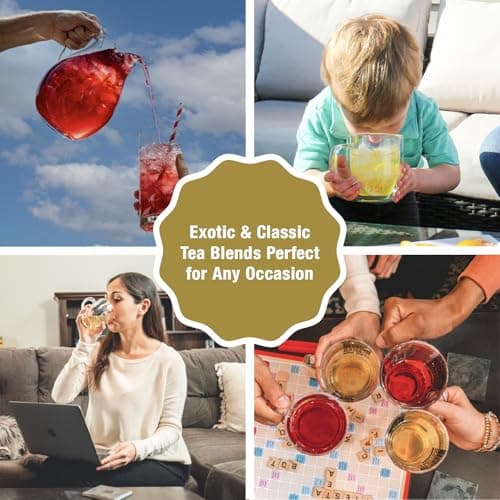 Tiesta Tea - Top 8 Favorites Sampler Set, Loose Leaf, Up to 80 Cups, High to No Caffeine, Hot & Iced, Tea Variety Pack with Green, Herbal, & Black, 8 Sample Pouches — view 6