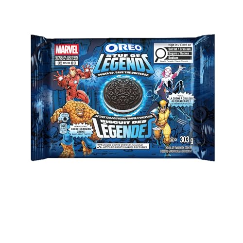 Marvel Oreo Stuf of Legends cookies, Limited Edition Colour Changing Creme, 303g — view 4