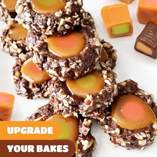 Caramel Candy Mix, Filled Creamy Caramels Individually Wrapped - 1 Lb Pack — view 5