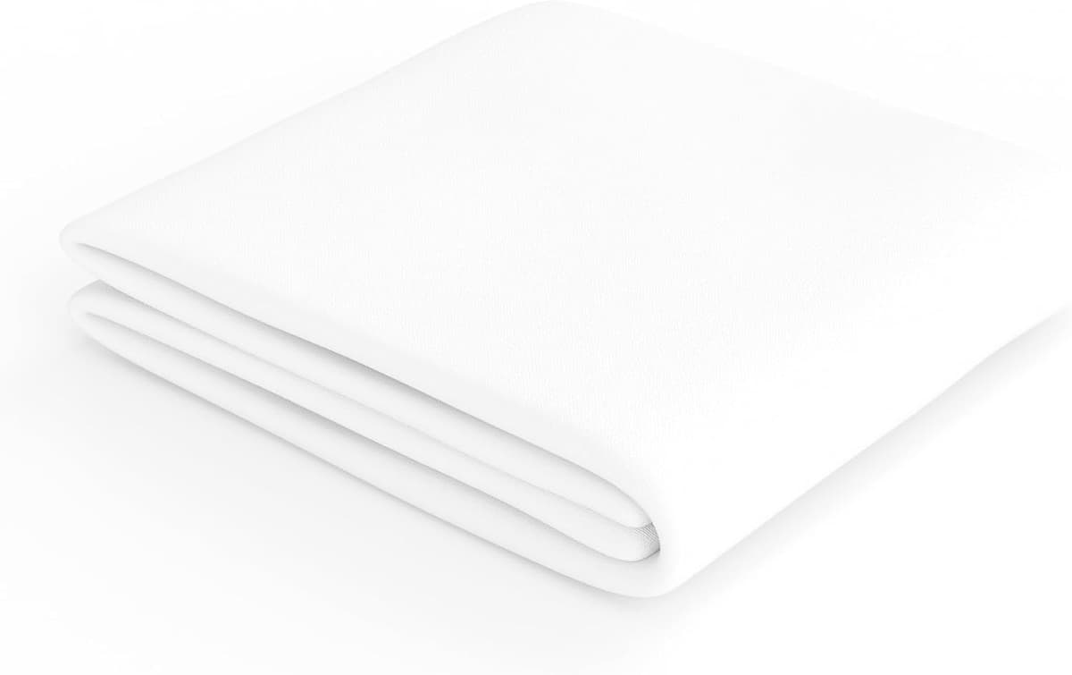 Amazon Basics Bedding Soft Microfibre Single Fitted Sheet with 12 inch (30 cm) Deep Pocket, 90 x 190 cm, White — view 2