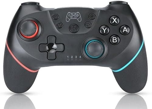 Lyyes Switch Controller, Wireless Pro Controller Joystick Compatible with Switch/Lite/Switch 2, 2 Pack — view 4