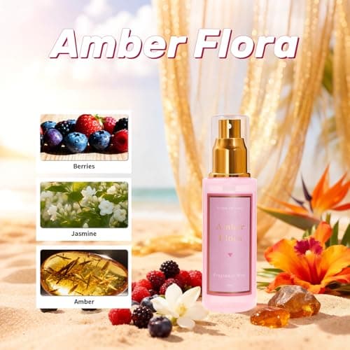 Azulfra Body Spray for Women 3 Pack, Body Fragrance Mist Gift Set, Travel Size, Each 2 Fl.oz — view 3