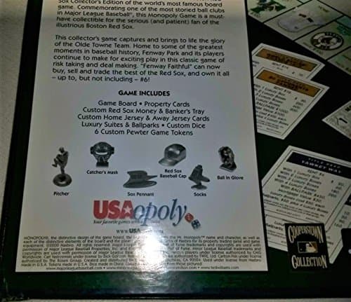 USAopoly Boston Red Sox Monopoly — view 3