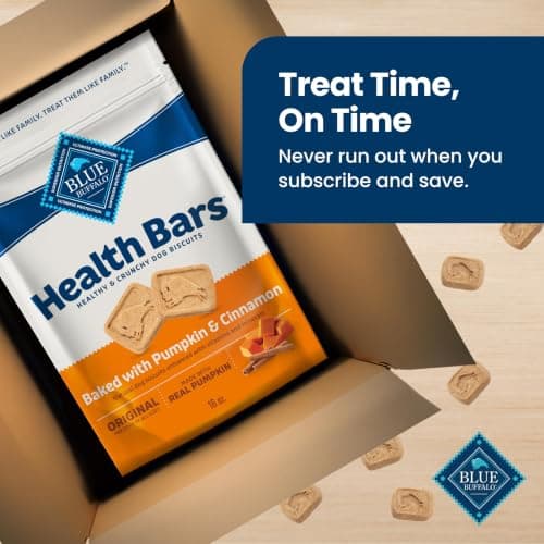 Blue Buffalo Health Bars Pumpkin & Cinnamon Crunchy Dog Biscuits, Oven-Baked with Pumpkin & Natural Ingredients, Healthy Dog Treats with No Artificial Flavors or Preservatives, 16 oz. — view 11