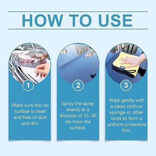 Car Coating Agent Spray, 2026 Upgrade Quick Effect Polish Spray, Multi-Functional Automobile Coating Agent, High Protection Quick Effect Waterless Wash (2PCS) — view 3