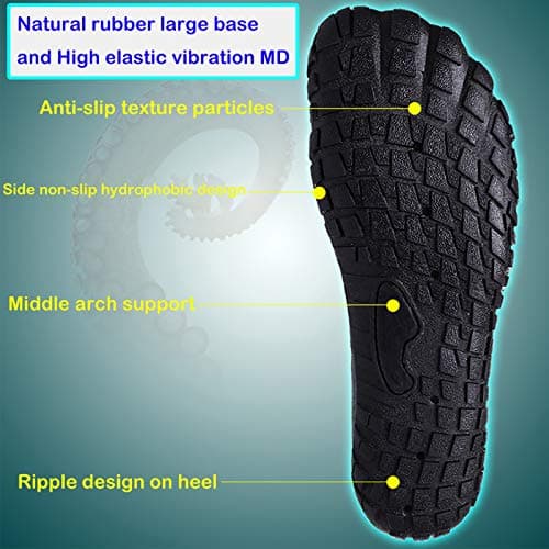 Water Shoes Mens Women Barefoot Shoes Quick Dry Aqua Outdoor Sports for Swim Pool Beach Surf Walk Water Yoga River Lake Hiking Kayaking — view 4